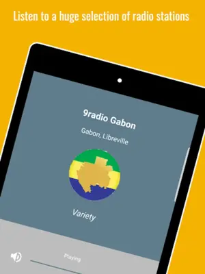 Gabon Radio Live android App screenshot 1