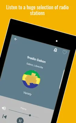 Gabon Radio Live android App screenshot 4