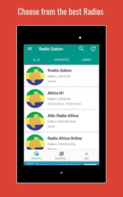 Gabon Radio Live android App screenshot 5