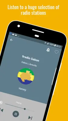 Gabon Radio Live android App screenshot 6